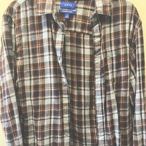 Size medium, apt. 9, flannel